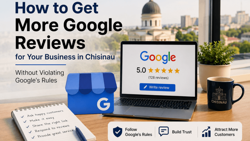Как получить больше отзывов в Google для вашего бизнеса в Кишинёве, не нарушая правила Google