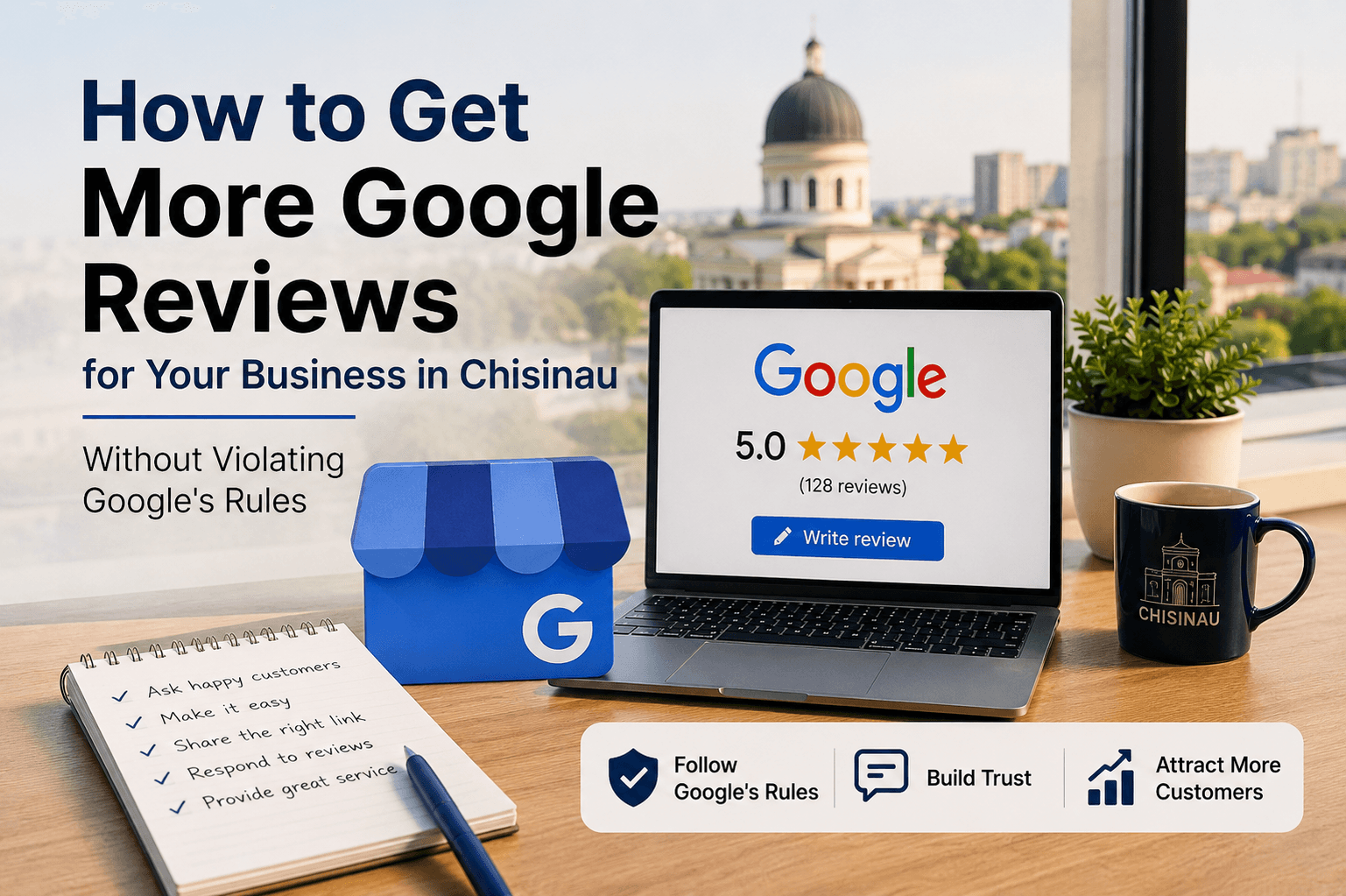 How to Get More Google Reviews for Your Business in Chisinau Without Violating Google's Rules