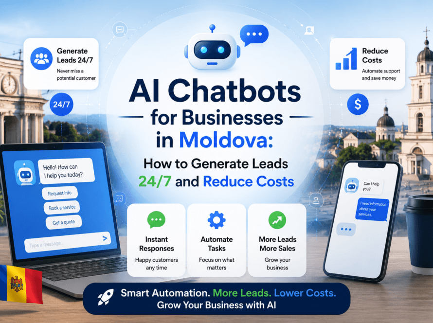 AI Chatbots for Businesses in Moldova: How to Generate Leads 24/7 and Reduce Costs