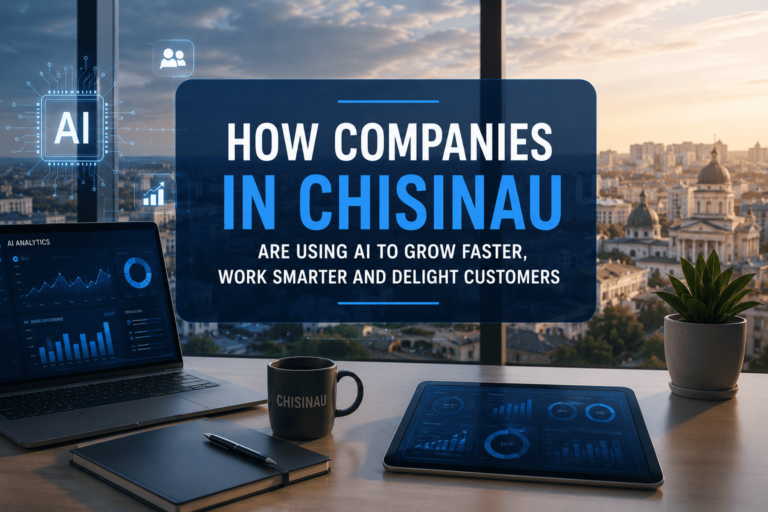 Cum folosesc companiile din Chișinău Inteligența Artificială pentru a crește vânzările și satisfacția clienților