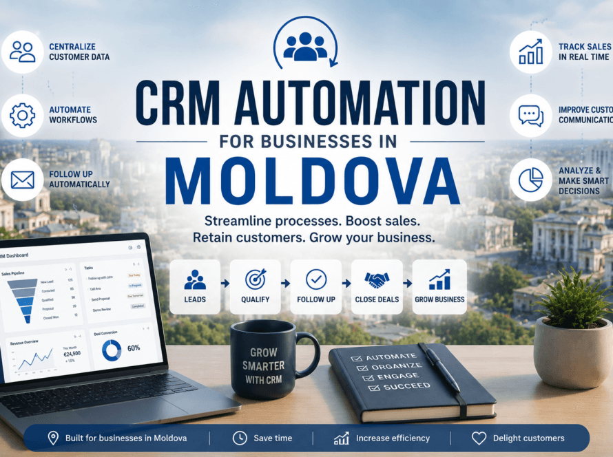 CRM Automation for Businesses in Moldova