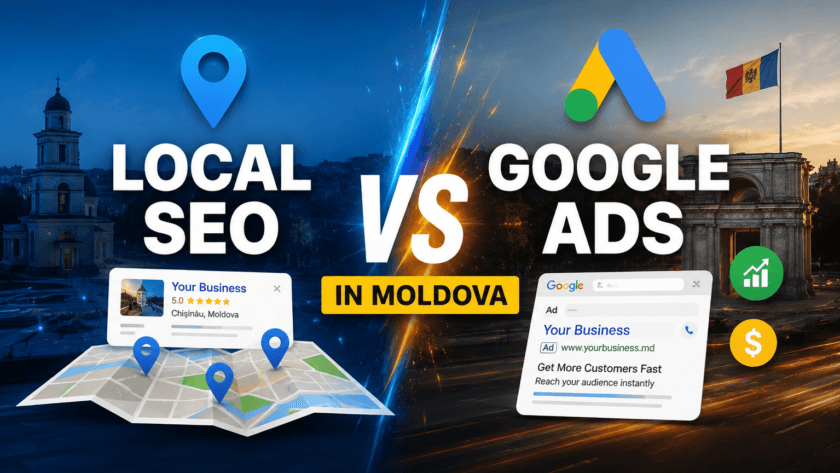 Local SEO vs Google Ads in Moldova