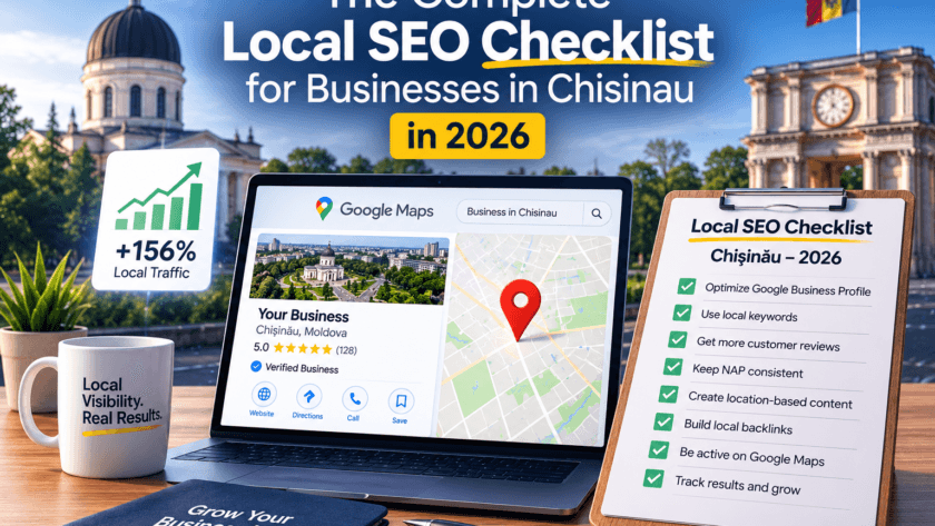 Полный чек-лист по локальному SEO для бизнеса в Кишинёве в 2026 году