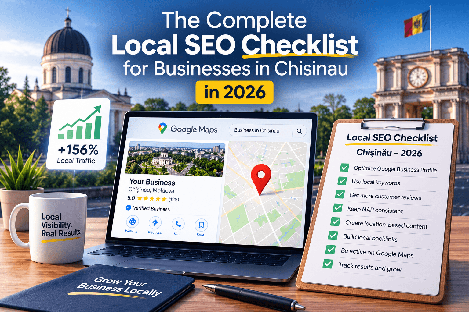 The Complete Local SEO Checklist for Businesses in Chisinau in 2026