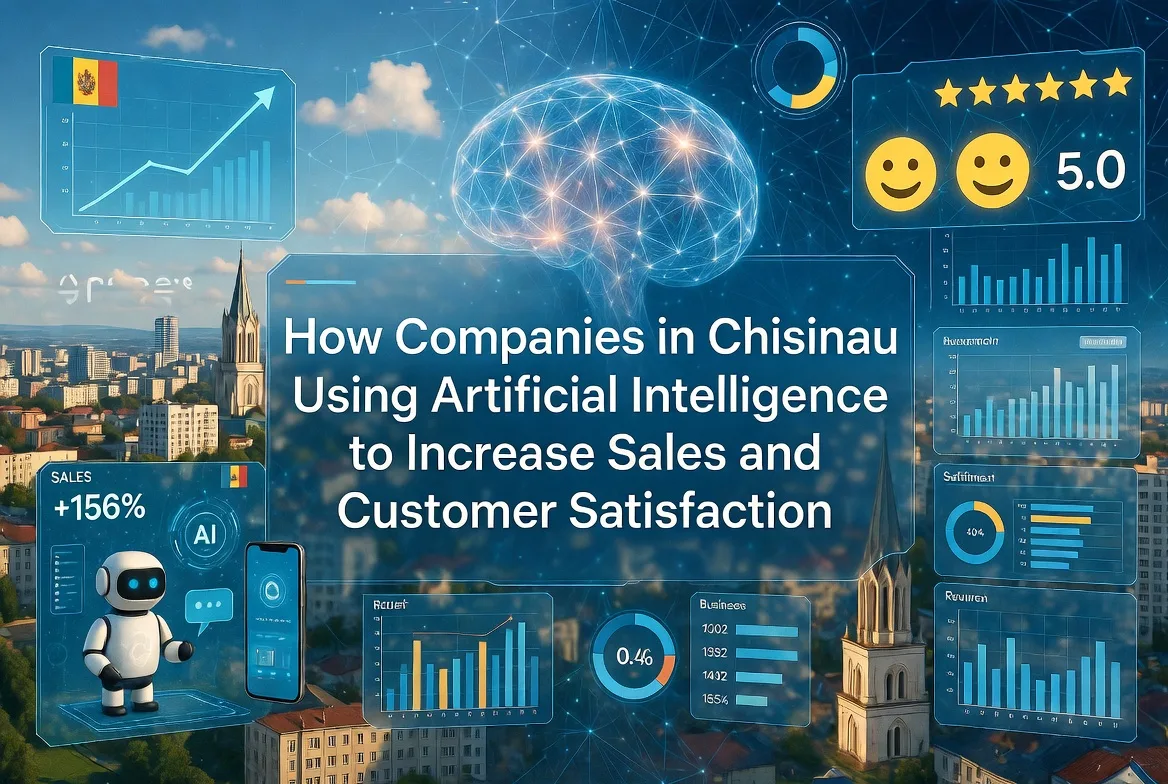 How Companies in Chisinau Are Using Artificial Intelligence to Increase Sales and Customer Satisfaction
