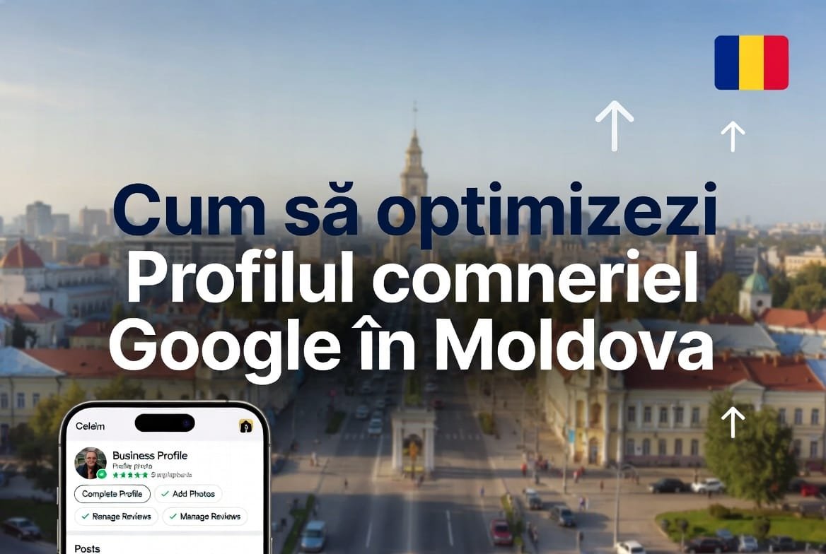 Cum să optimizezi Profilul companiei Google în Moldova