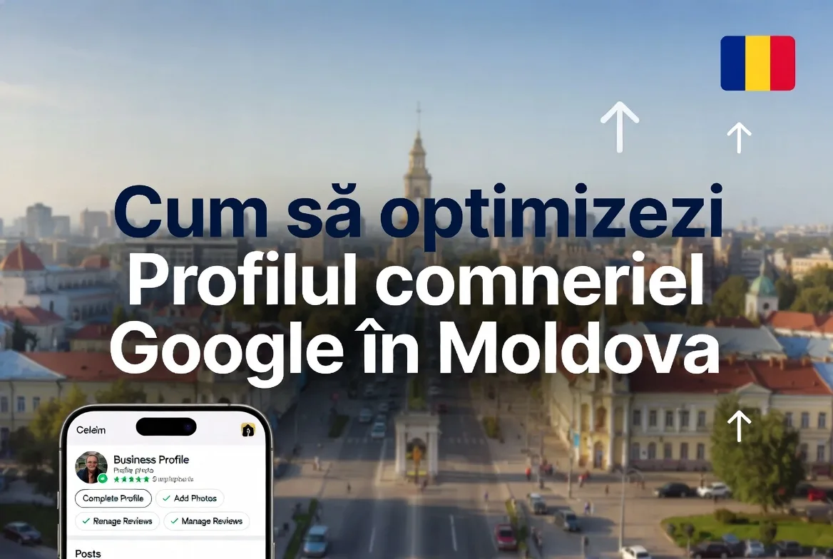 Cum să optimizezi Profilul companiei Google în Moldova