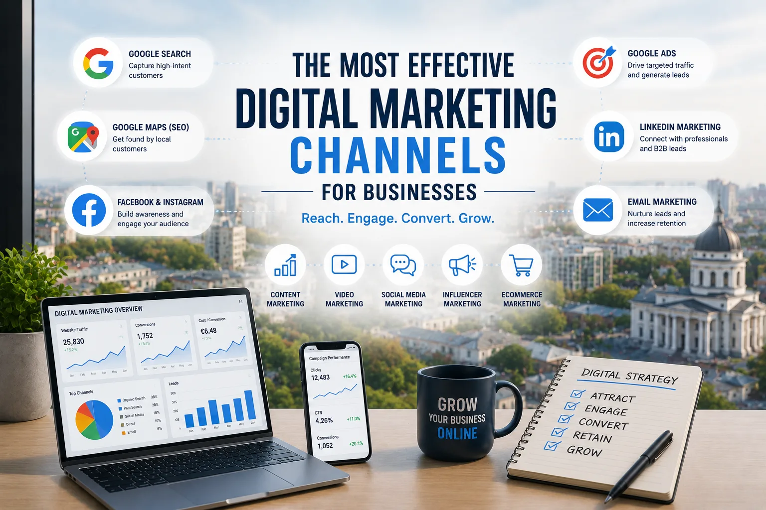 The Most Effective Digital Marketing Channels for Businesses