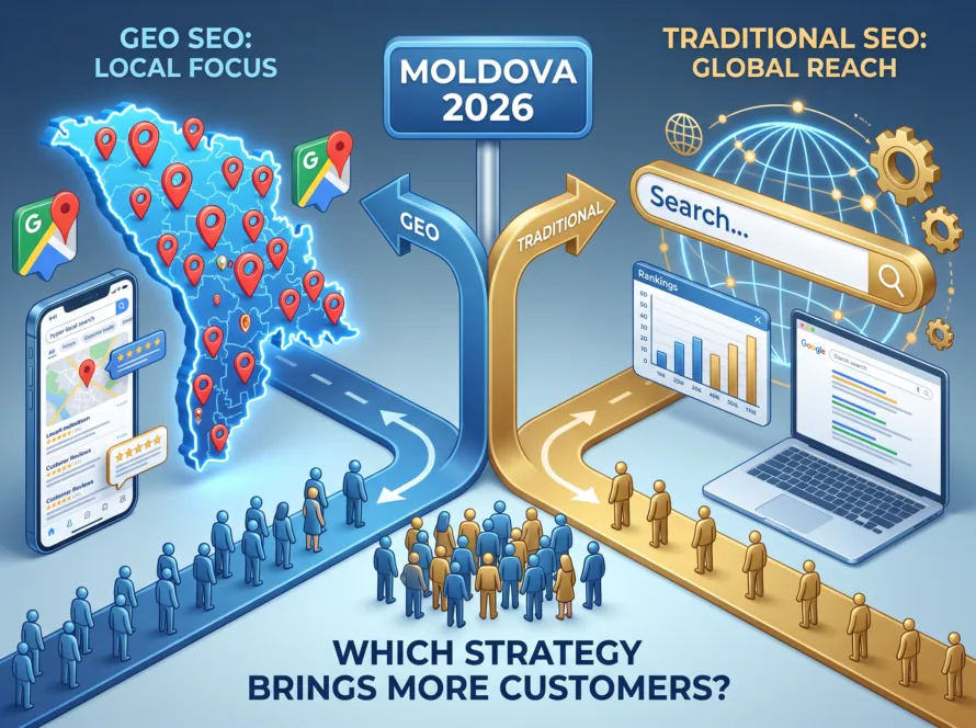 GEO vs Traditional SEO in Moldova: Which Strategy Brings More Customers in 2026?