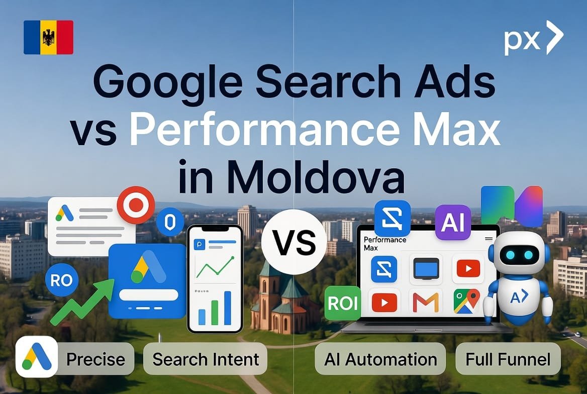 Google Search Ads vs Performance Max in Moldova: Which Campaign Type Delivers Better Results?
